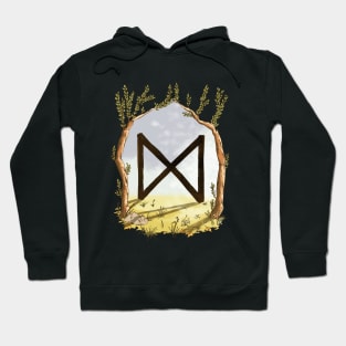 rune dagaz - magical symbol Hoodie